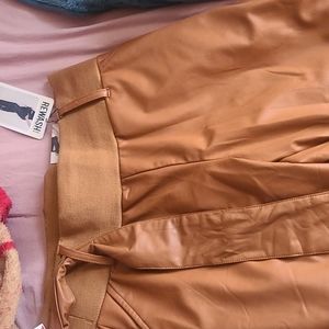 Rewash faux leather pants
